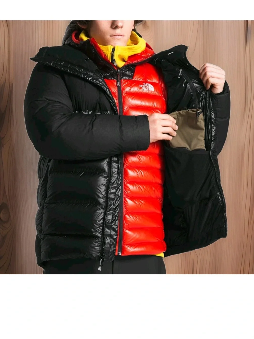 NORTH FACE SUMMIT SERIES L-6 800 PRO BELAY DOWN JACKET EXCELLENT CONDITION